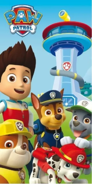 PAW Patrol Toalla de Baño/Toalla de Playa/Toalla 140x70cm Nuevo