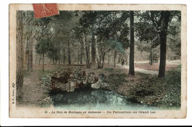 CPA - Carte postale- France - Paris - Bois de Boulogne-Du Palmarium au grand Lac