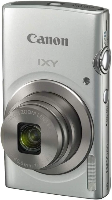 CANON DIGITAL CAMERA IXY 100F Silver Wide Angle 28mm Optical 8x