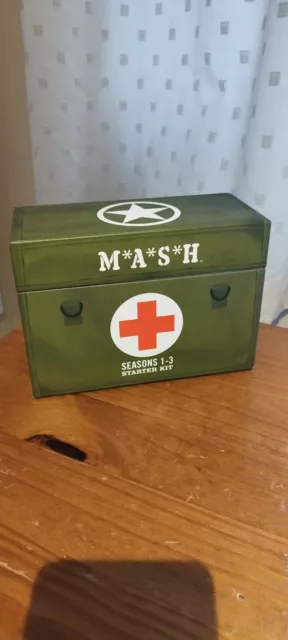 M*A*S*H Starter Kit DVD Seasons 1-3 MASH DVD complete set; 3 x Season booklets