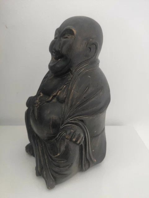 WOODEN STATUETTE BUDDHA Buddhism FIGURINE BOIS BOUDHA FIGURES SCULPTURE STATUES