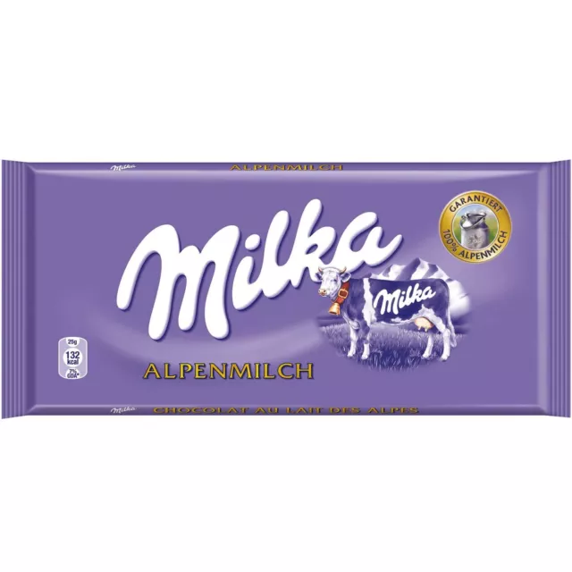 Worlds Best Milka Chocolate - Alpine Milk 10 Bars