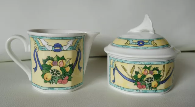 Villeroy & Boch Citta Campagna Castellina Zuckerdose und  Milchkännle