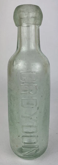 Croyden London Packhams Glass Bottle