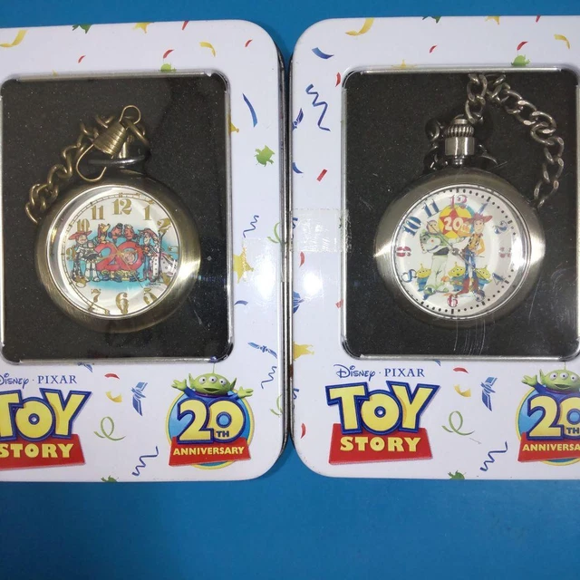 Toy Story 20Th Anniversary Of Movie Release Pocket Watch Disney Sega Prize Produ