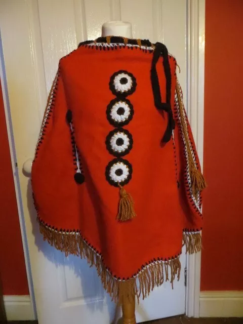 Genuine Vintage Mexican Poncho