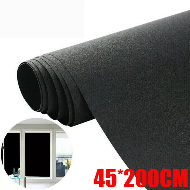 45cm×2m Removable Blackout Static Cling Window Film Privacy Room UV Protection* 3
