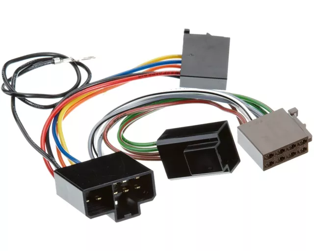 AIV ISO Autoradio-Adapter Auto-Radio Adapter-Kabel für Ford Nissan Micra Primera