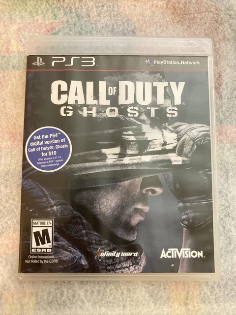 Call Of Duty Ghosts PS3 Playstation 3 Sony Complete CIB