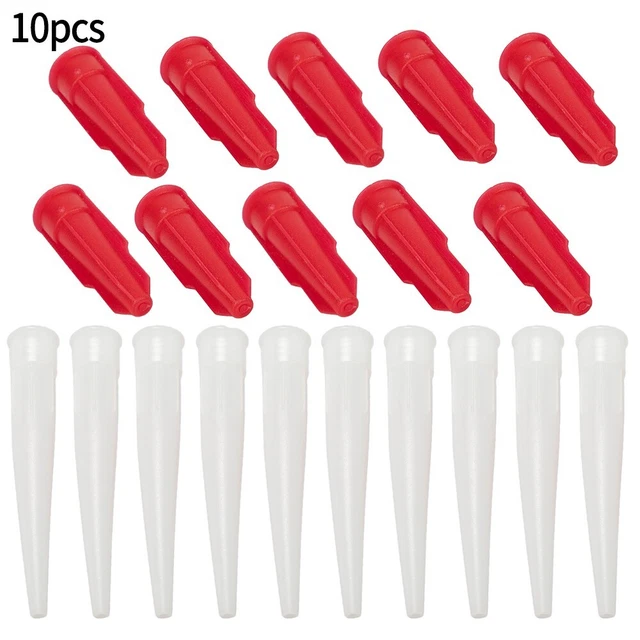 Easy to Install Silicone Tube Nozzle Cap for Mastic Cartridge Spare Nozzles