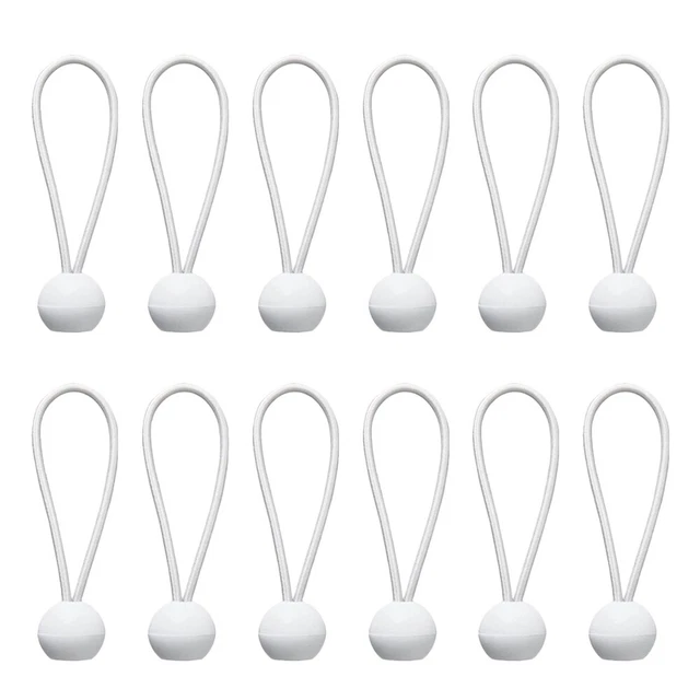 50 Pcs Camping Bungee Cords Bungee Cords Heavy Duty Outdoor Elastic Rope Canopy