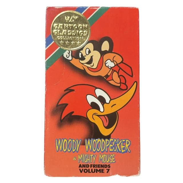PLAQUE MÉTAL CARTOON WOODY WOODPECKER 30X20 CM | UK