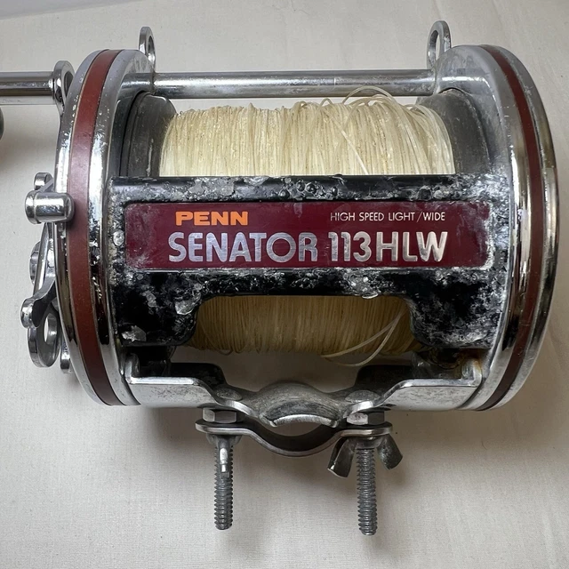 PENN 113HLW SENATOR 4/0 Wide Fishing Reel Spool in Good