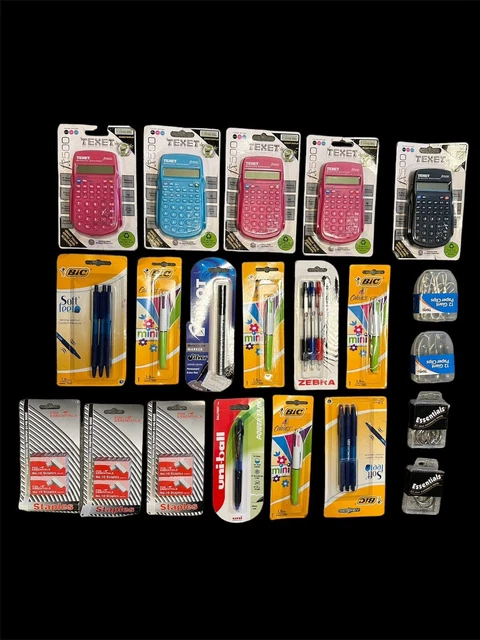 Stationary Items Job Lot Joblot NEW Calculators Pens And More