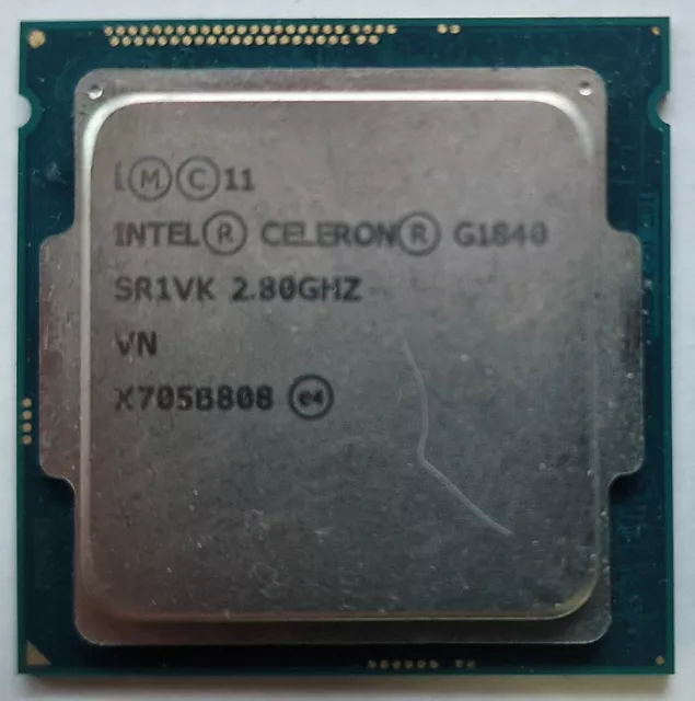 Intel Celeron CPU G1840 2.8GHz SR1VK VN Socket FCLGA1150