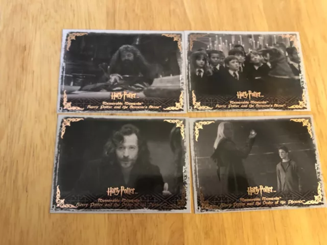 Harry Potter, Memorable moments Card set