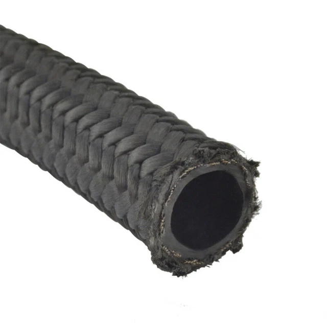 Manguera de línea de combustible de aceite trenzado de nailon tubos enfriador de aceite motor enfriador de aceite reacondicionamiento