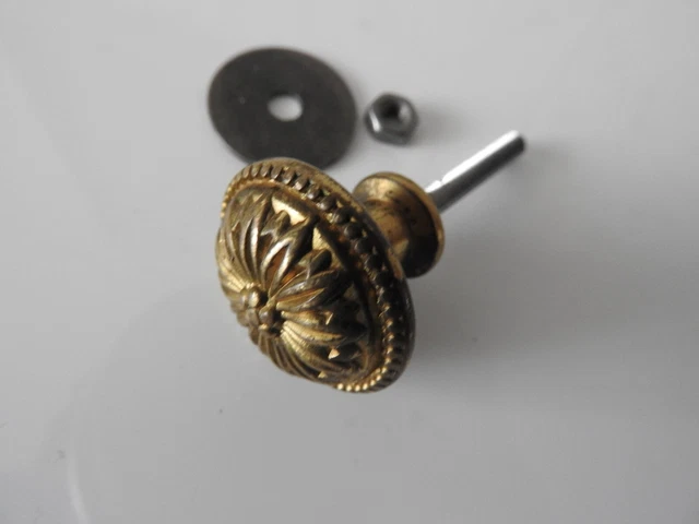 ANCIENNE POIGNEE BOUTON En Bronze De Tiroir Meuble Bureau Cuisine ancienne-poignee-bouton-en-bronze-de-tiroir-meuble-bureau-cuisine