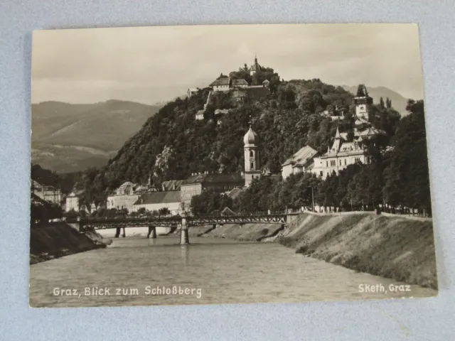 1 AK - Graz - Schloßberg - Steiermark - 1954 - Postkarte - Ansichtskarte  (A22)