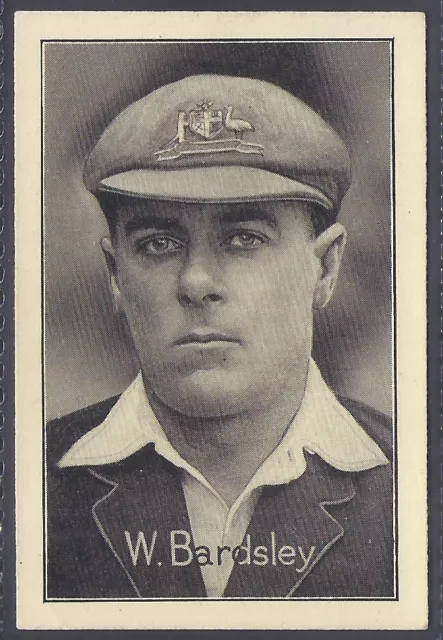 Amalgamated Press-Famous Test Match Cricketers 1926-#02- N.s.w. - Bardsley