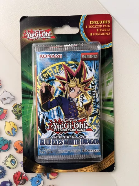 Legend of Blue Eyes White Dragon Yu-Gi-Oh! Booster Pack Blister English Version