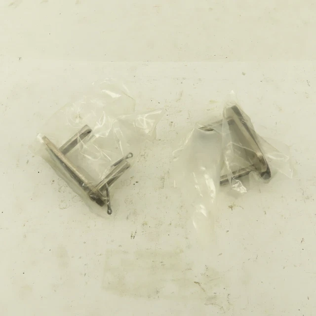 Tsubaki RF2060 1-1/2" Double Pitch Roller Chain Connecting Link Lot Of 2