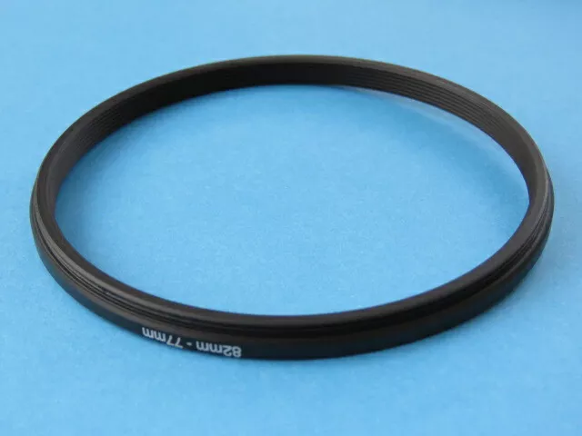 82mm to 77mm Stepping Step Down Ring Camera Lens Filter Adapter Ring 82-77mm 2