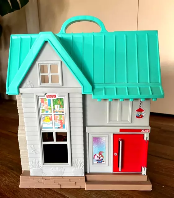 Fisher Price Little People Big Helpers Home Play House with Sounds - Mattel 2017