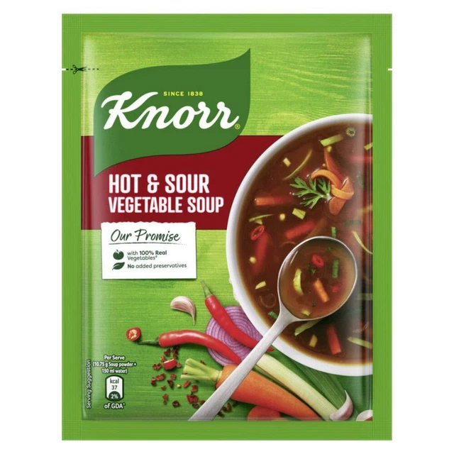 Knorr Chinois Chaud Et Aigre Veg Soupe, 43g