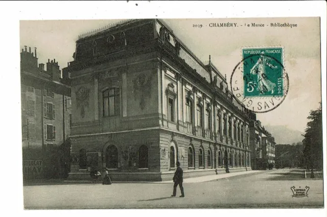 CPA-Carte Postale -France-Chambery- Le Musée -Bibliothèque   VM19666