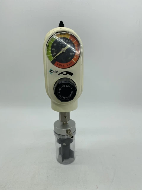 Ohio Medical Suction Regulator Unit Model 1251