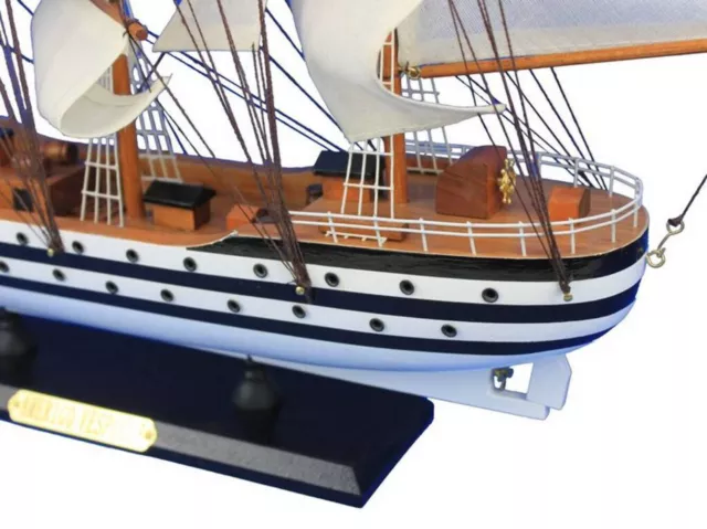 Wooden Amerigo Vespucci 24" Tall Model Ship 2