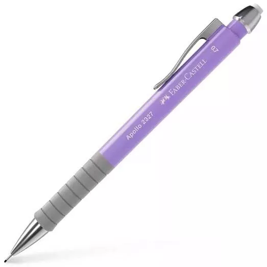 Faber-Castell Apollo 0.7mm Lilac Mechanical Pencil - Box of 5