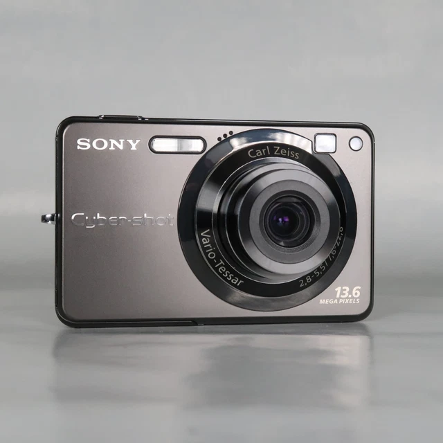 SONY CYBER-SHOT DSC-W300 Digital Camera 13.6 MP, Case, SD