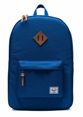 Herschel Heritage Backpack Zaino Borsa ballad Blue PASTEL Crosshatch BLU 