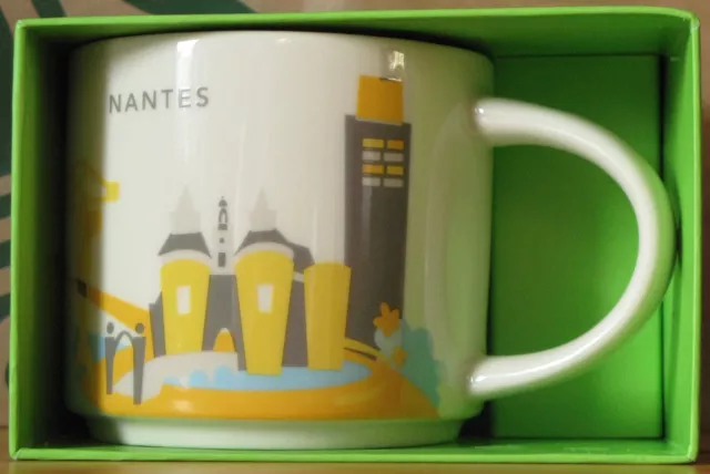 Starbucks You Are Here YAH City Mug NANTES Frankreich France, 14 oz neu SKU, OVP