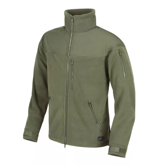 Helikon-Tex Classic Army Fleece Jacket Olive Green oliv Outdoor Jacke