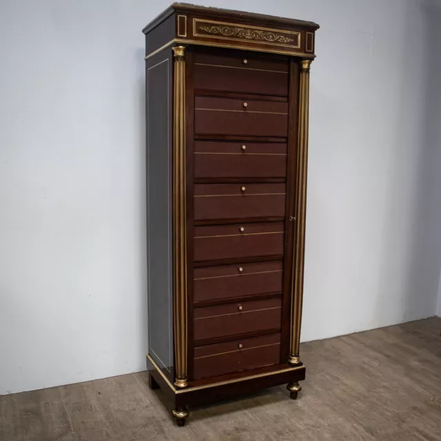 French Directoire Style Box File Cabinet Circa 1900 3