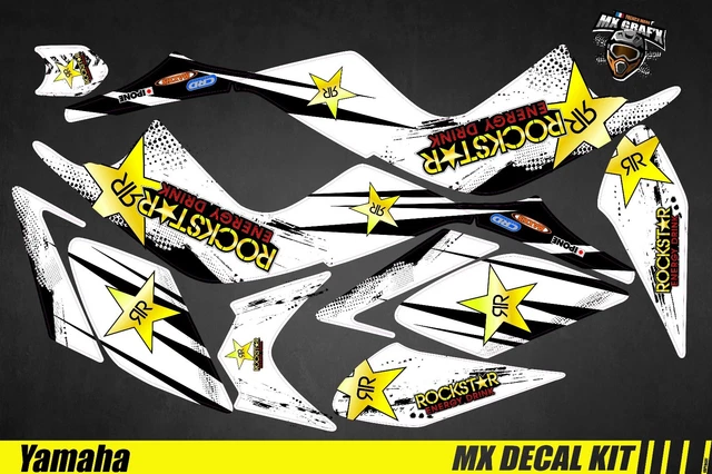 Kit gráfico Yamaha 85 YZ - Rockstar - Loja de kits gráficos de motocicleta