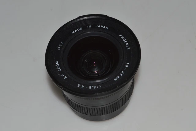 LENTE zoom AF Phoenix 19-35 mm 1: 3,5-4,5 (utk5)