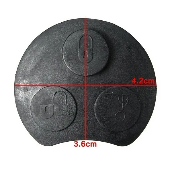 Tasti Pulsanti Chiave Telecomando Smart Fortwo 450  Coupe Tastini Telecomando 2