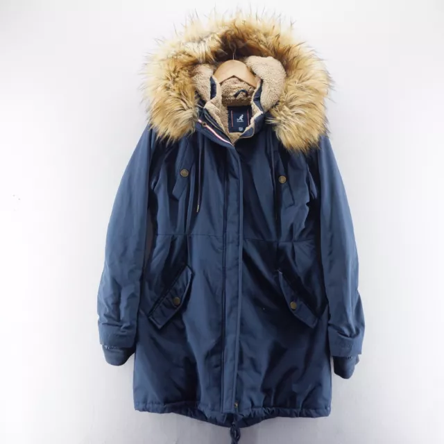 Kangol padded parka coat clearance