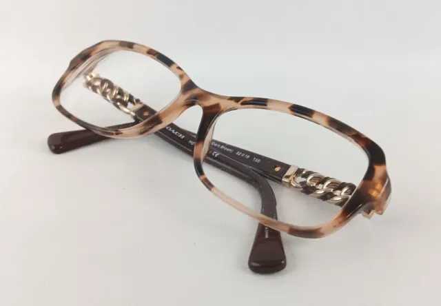 Auténticas gafas Coach HC 6075Q 5120 marco solo para mujer 52-18-135 mm