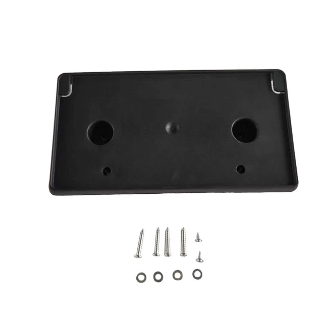 Universal Adjustable Carbon Fiber Car Racing License Plate Frame Holder Bracket