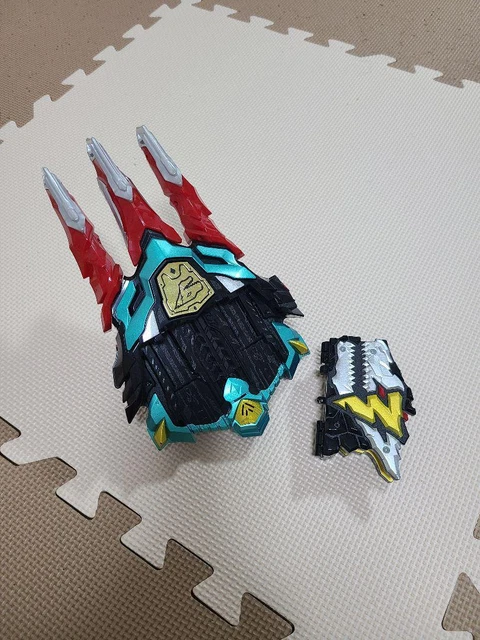 Jeu Clés Power Rangers Dino Fury Ryusoulger - DX Morpher Saber Changer Mosa - Occasion