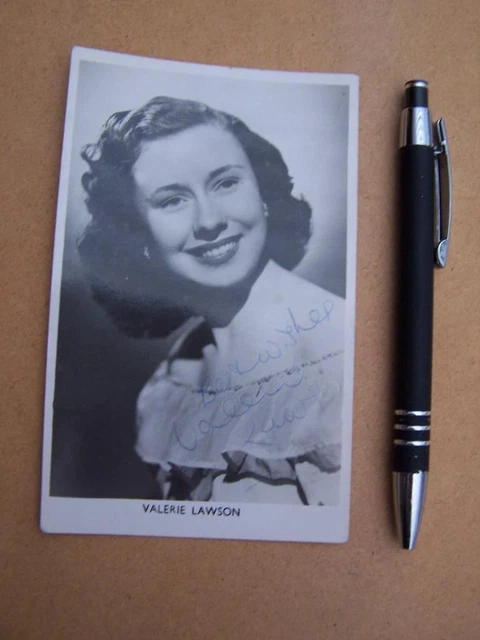Valerie Lawson   Autograph (BC2) please scroll down