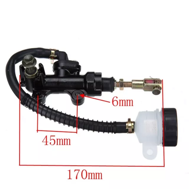 Rear Brake Master Cylinder Set For Suzuki GSXR400 87-94 GSXR600 GSXR750 85-10