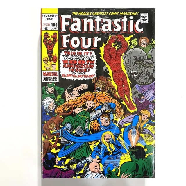 Fantastic Four Omnibus Vol 4 New Sealed DM Variant Cover Kirby FAST Shipping