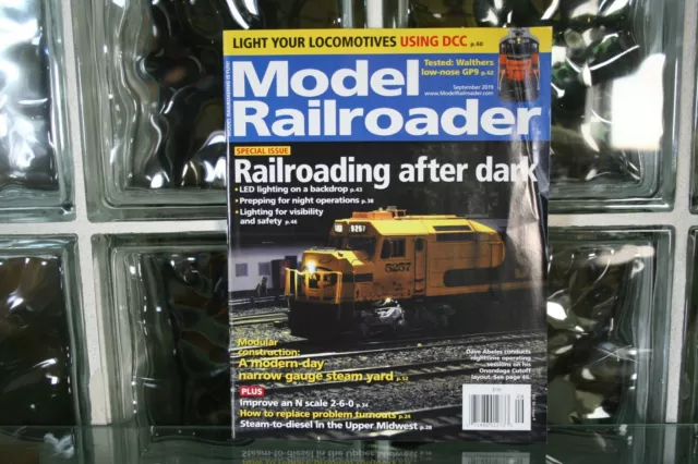 Model Railroader Magazine September 2019 Light Your Locos