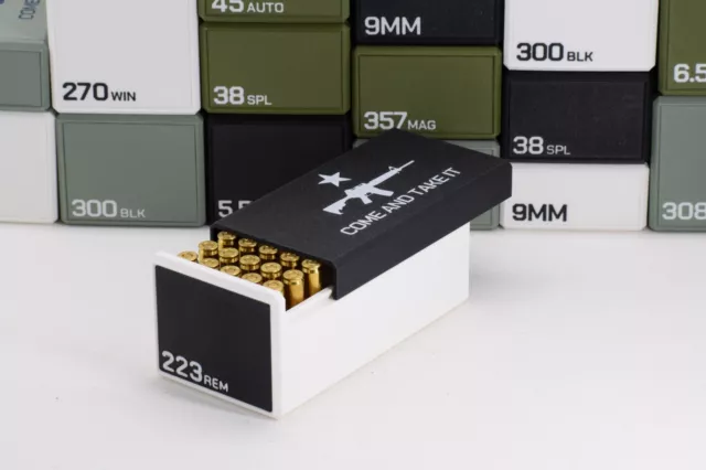 6 PACK Original .50 CALIBER 5.56mm AMMO CAN M2A1 50CAL METAL AMMO CAN BOX  VGC